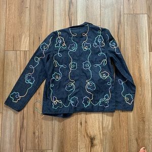 Vintage Napa valley artistic jacket